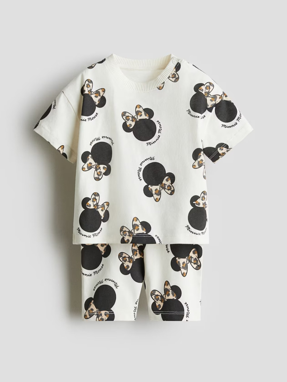 H&M toddler minnie mouse cotton set
